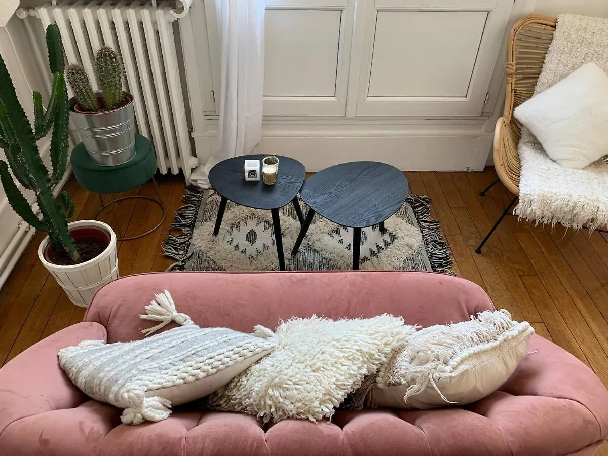 Apartament Le Nid Parisien - Chic - Vue Tour Eiffel Paryż